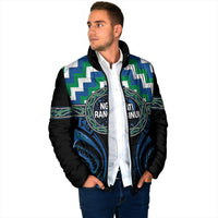Aotearoa Ngati Ranginui Personalised Padded Jacket Maori Iwi Poutama Puhoro Tattoo LT14 - Polynesian Pride