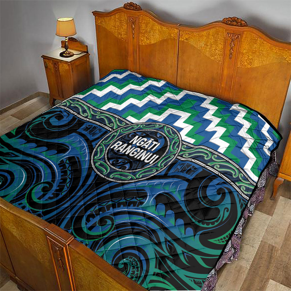 Aotearoa Ngati Ranginui Quilt Maori Iwi Poutama Puhoro Tattoo LT14 - Polynesian Pride