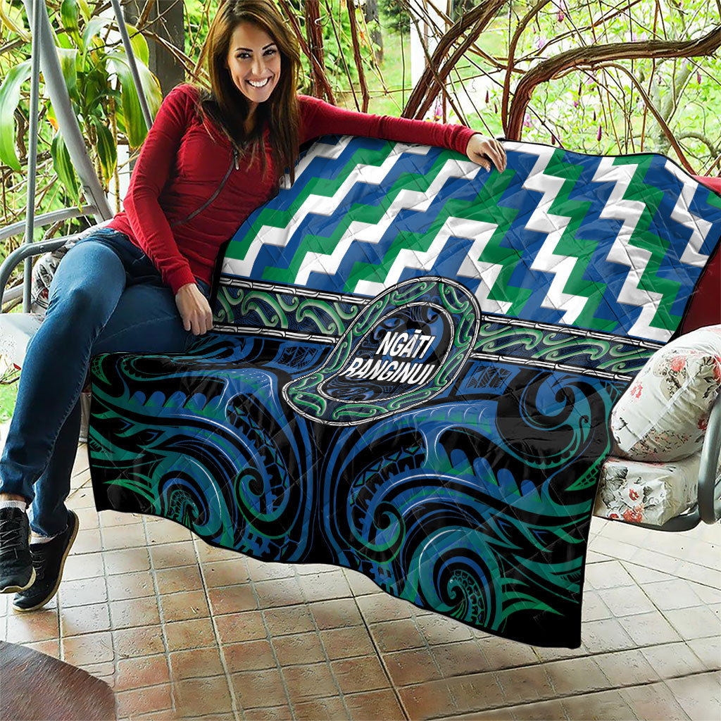 Aotearoa Ngati Ranginui Quilt Maori Iwi Poutama Puhoro Tattoo LT14 - Polynesian Pride