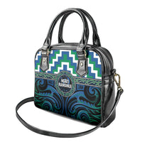 Aotearoa Ngati Ranginui Shoulder Handbag Maori Iwi Poutama Puhoro Tattoo LT14 - Polynesian Pride