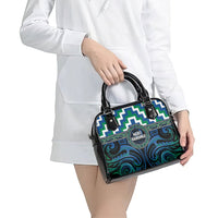 Aotearoa Ngati Ranginui Shoulder Handbag Maori Iwi Poutama Puhoro Tattoo LT14 - Polynesian Pride