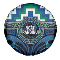 Aotearoa Ngati Ranginui Spare Tire Cover Maori Iwi Poutama Puhoro Tattoo LT14 - Polynesian Pride
