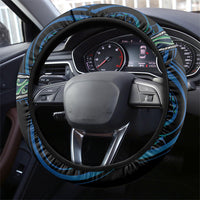 Aotearoa Ngati Ranginui Steering Wheel Cover Maori Iwi Poutama Puhoro Tattoo LT14 - Polynesian Pride