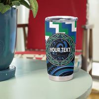 Aotearoa Ngati Ranginui Personalised Tumbler Cup Maori Iwi Poutama Puhoro Tattoo LT14 - Polynesian Pride