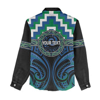 Aotearoa Ngati Ranginui Personalised Women Casual Shirt Maori Iwi Poutama Puhoro Tattoo LT14 - Polynesian Pride