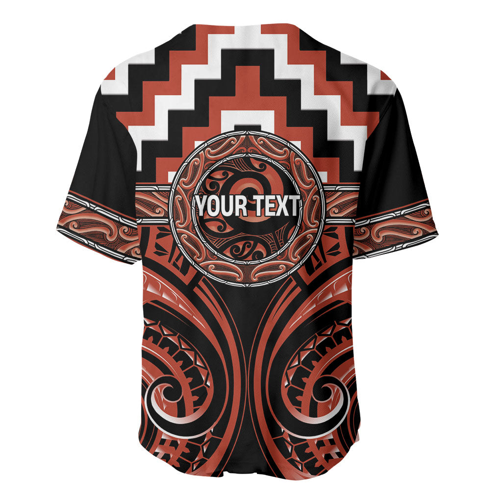 Aotearoa Tapuika Personalised Baseball Jersey Maori Iwi Poutama Puhoro Tattoo LT14 - Polynesian Pride