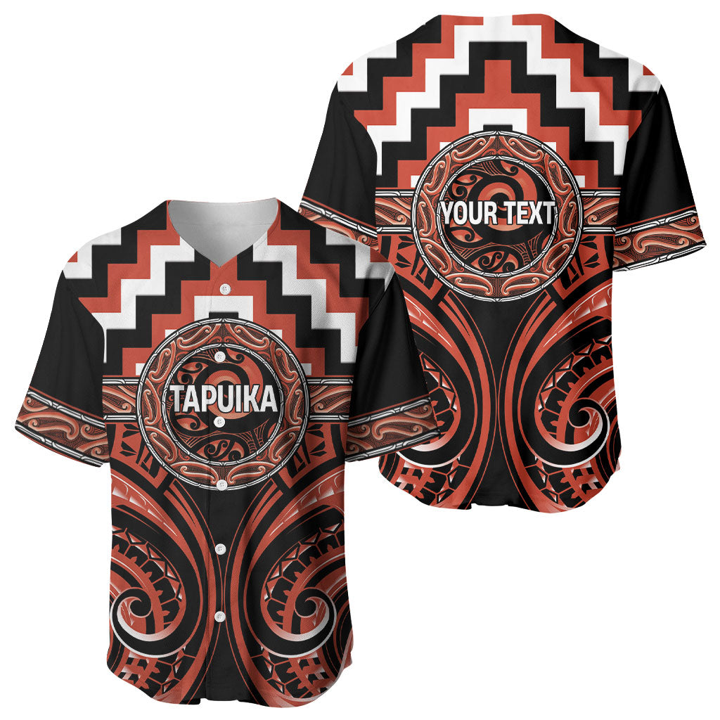 Aotearoa Tapuika Personalised Baseball Jersey Maori Iwi Poutama Puhoro Tattoo LT14 - Polynesian Pride