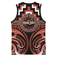 Aotearoa Tapuika Personalised Basketball Jersey Maori Iwi Poutama Puhoro Tattoo LT14 - Polynesian Pride