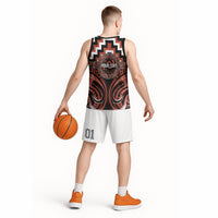 Aotearoa Tapuika Personalised Basketball Jersey Maori Iwi Poutama Puhoro Tattoo LT14 - Polynesian Pride