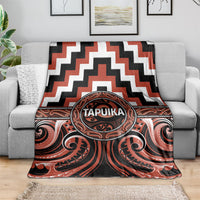 Aotearoa Tapuika Blanket Maori Iwi Poutama Puhoro Tattoo LT14 - Polynesian Pride