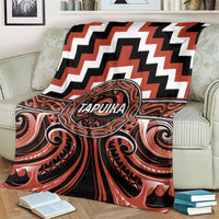 Aotearoa Tapuika Blanket Maori Iwi Poutama Puhoro Tattoo LT14 - Polynesian Pride