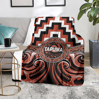 Aotearoa Tapuika Blanket Maori Iwi Poutama Puhoro Tattoo LT14 - Polynesian Pride