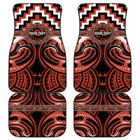 Aotearoa Tapuika Personalised Car Mats Maori Iwi Poutama Puhoro Tattoo LT14 - Polynesian Pride