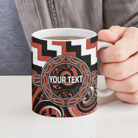 Aotearoa Tapuika Personalised Ceramic Mug Maori Iwi Poutama Puhoro Tattoo LT14 - Polynesian Pride
