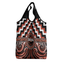Aotearoa Tapuika Grocery Bag Maori Iwi Poutama Puhoro Tattoo LT14 - Polynesian Pride