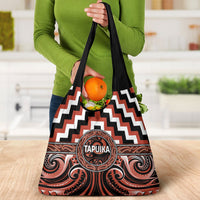 Aotearoa Tapuika Grocery Bag Maori Iwi Poutama Puhoro Tattoo LT14 - Polynesian Pride