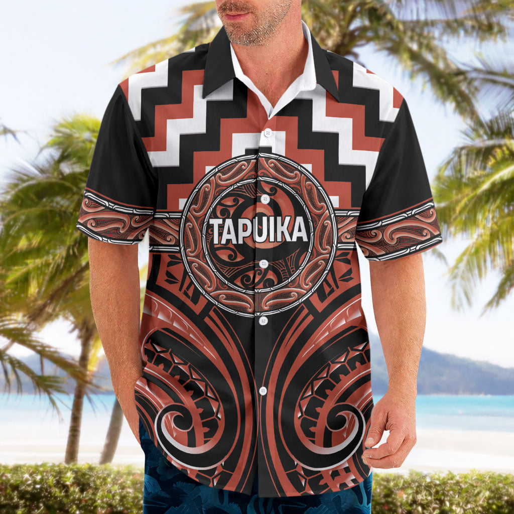 Aotearoa Tapuika Personalised Hawaiian Shirt Maori Iwi Poutama Puhoro Tattoo LT14 - Polynesian Pride
