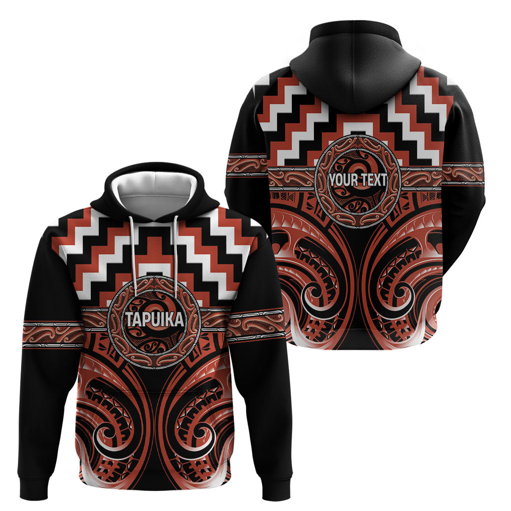 Aotearoa Tapuika Personalised Hoodie Maori Iwi Poutama Puhoro Tattoo LT14 - Polynesian Pride