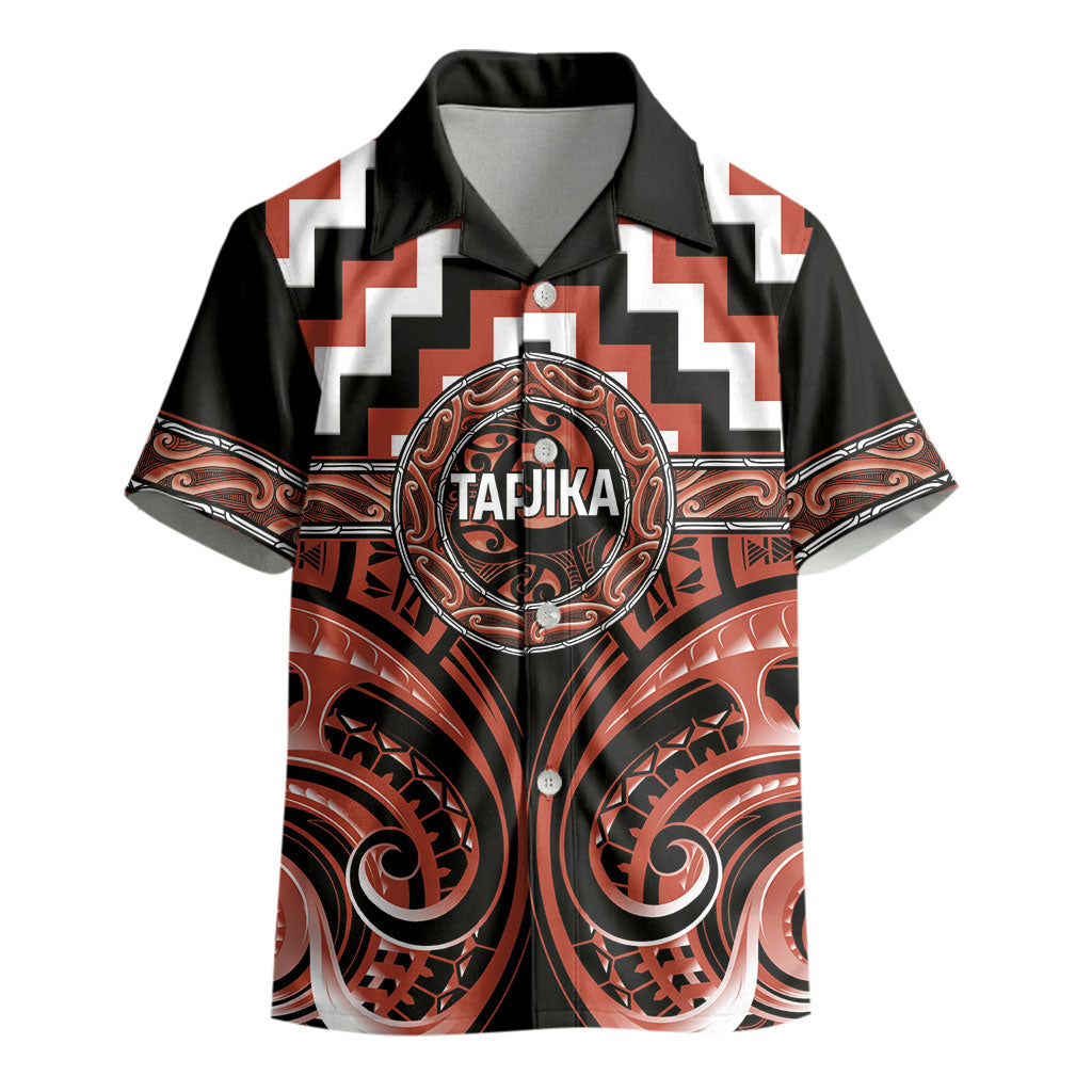 Aotearoa Tapuika Personalised Kid Hawaiian Shirt Maori Iwi Poutama Puhoro Tattoo LT14 - Polynesian Pride