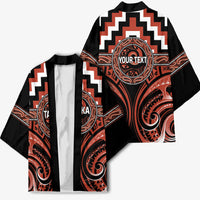 Aotearoa Tapuika Personalised Kimono Maori Iwi Poutama Puhoro Tattoo LT14 - Polynesian Pride