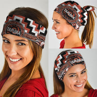 Aotearoa Tapuika Neck Gaiter Maori Iwi Poutama Puhoro Tattoo LT14 - Polynesian Pride