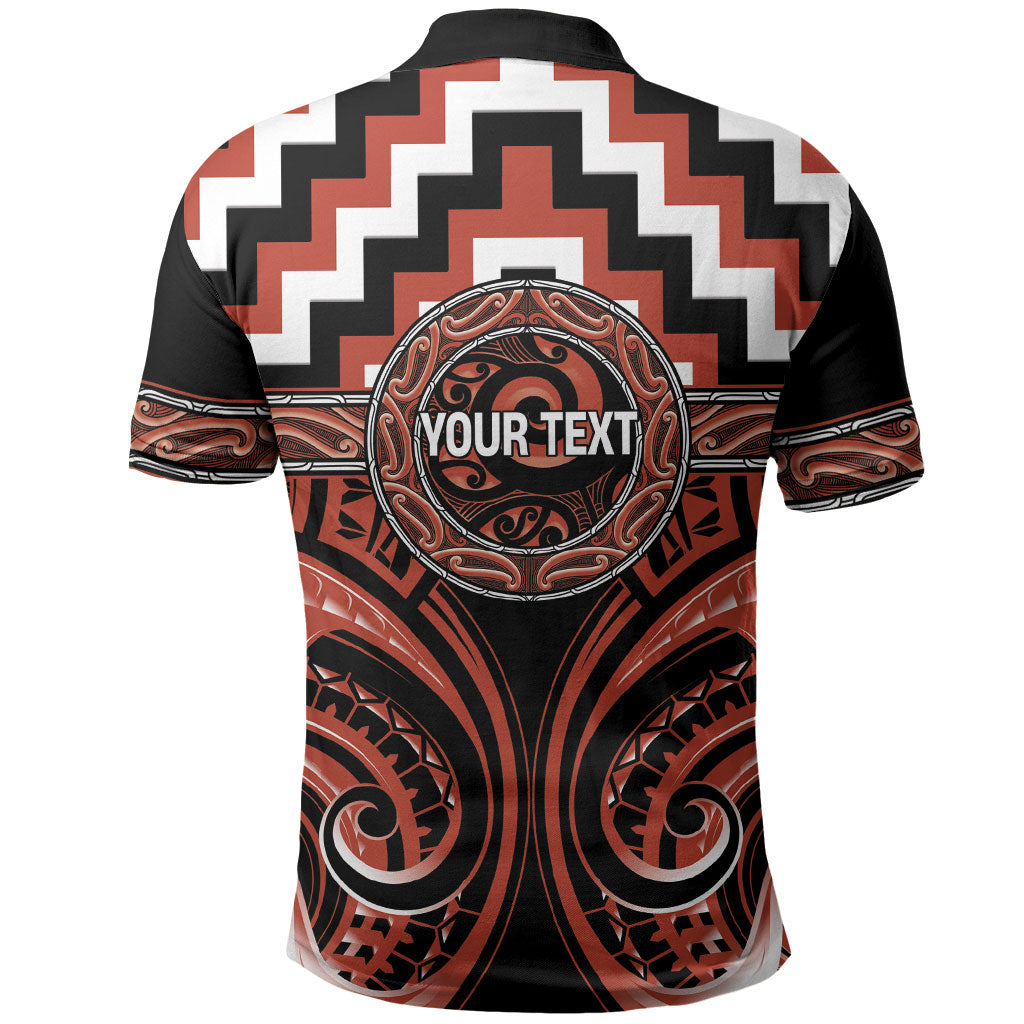 Aotearoa Tapuika Personalised Polo Shirt Maori Iwi Poutama Puhoro Tattoo LT14 - Polynesian Pride