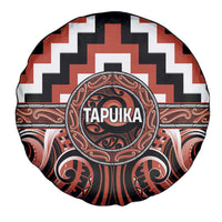 Aotearoa Tapuika Spare Tire Cover Maori Iwi Poutama Puhoro Tattoo LT14 - Polynesian Pride