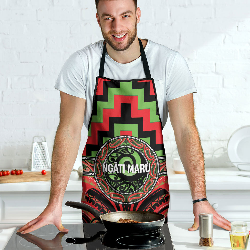 Aotearoa Ngati Maru Apron Maori Iwi Poutama Puhoro Tattoo LT14 - Polynesian Pride