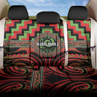 Aotearoa Ngati Maru Back Car Seat Cover Maori Iwi Poutama Puhoro Tattoo LT14 One Size Red - Polynesian Pride