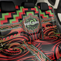 Aotearoa Ngati Maru Back Car Seat Cover Maori Iwi Poutama Puhoro Tattoo LT14 - Polynesian Pride