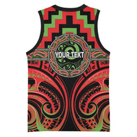 Aotearoa Ngati Maru Personalised Basketball Jersey Maori Iwi Poutama Puhoro Tattoo LT14 - Polynesian Pride
