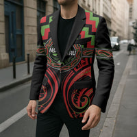 Aotearoa Ngati Maru Personalised Blazer Maori Iwi Poutama Puhoro Tattoo LT14 - Polynesian Pride