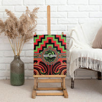 Aotearoa Ngati Maru Canvas Wall Art Maori Iwi Poutama Puhoro Tattoo LT14 - Polynesian Pride
