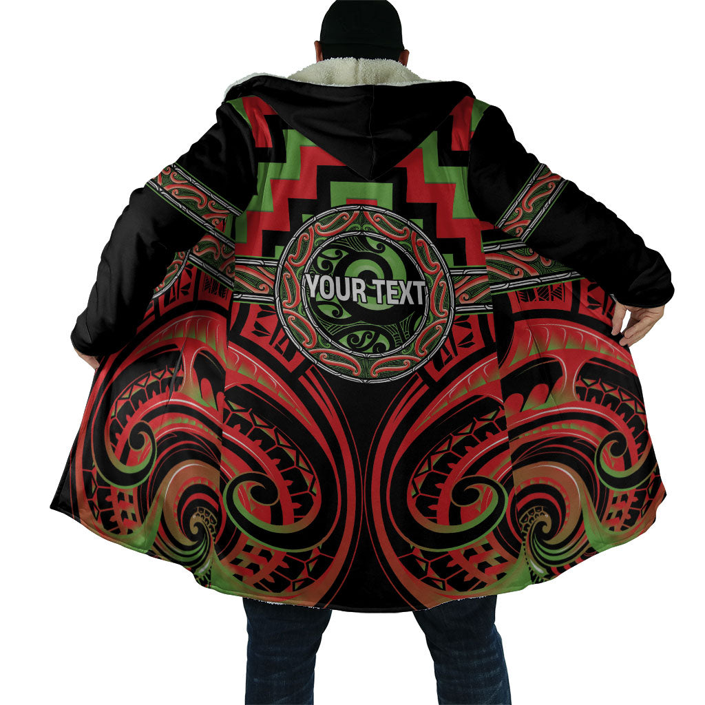 Aotearoa Ngati Maru Personalised Cloak Maori Iwi Poutama Puhoro Tattoo LT14 - Polynesian Pride