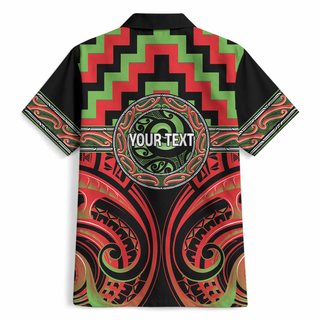 Aotearoa Ngati Maru Personalised Hawaiian Shirt Maori Iwi Poutama Puhoro Tattoo LT14 - Polynesian Pride