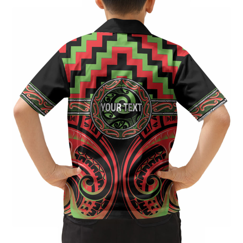 Aotearoa Ngati Maru Personalised Hawaiian Shirt Maori Iwi Poutama Puhoro Tattoo LT14 - Polynesian Pride