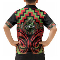 Aotearoa Ngati Maru Personalised Hawaiian Shirt Maori Iwi Poutama Puhoro Tattoo LT14 - Polynesian Pride