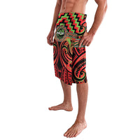 Aotearoa Ngati Maru Personalised Lavalava Maori Iwi Poutama Puhoro Tattoo LT14 - Polynesian Pride