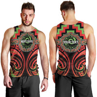 Aotearoa Ngati Maru Personalised Men Tank Top Maori Iwi Poutama Puhoro Tattoo LT14 - Polynesian Pride