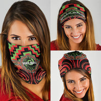Aotearoa Ngati Maru Neck Gaiter Maori Iwi Poutama Puhoro Tattoo LT14 - Polynesian Pride