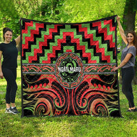 Aotearoa Ngati Maru Quilt Maori Iwi Poutama Puhoro Tattoo LT14 - Polynesian Pride