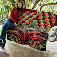 Aotearoa Ngati Maru Quilt Maori Iwi Poutama Puhoro Tattoo LT14 - Polynesian Pride