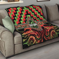 Aotearoa Ngati Maru Quilt Maori Iwi Poutama Puhoro Tattoo LT14 - Polynesian Pride