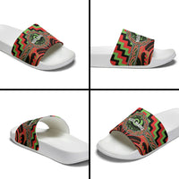Aotearoa Ngati Maru Slide Sandals Maori Iwi Poutama Puhoro Tattoo LT14 - Polynesian Pride