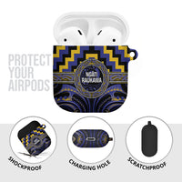 Aotearoa Ngati Raukawa AirPods Case Maori Iwi Poutama Puhoro Tattoo LT14 - Polynesian Pride