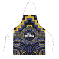 Aotearoa Ngati Raukawa Apron Maori Iwi Poutama Puhoro Tattoo LT14 Blue - Polynesian Pride