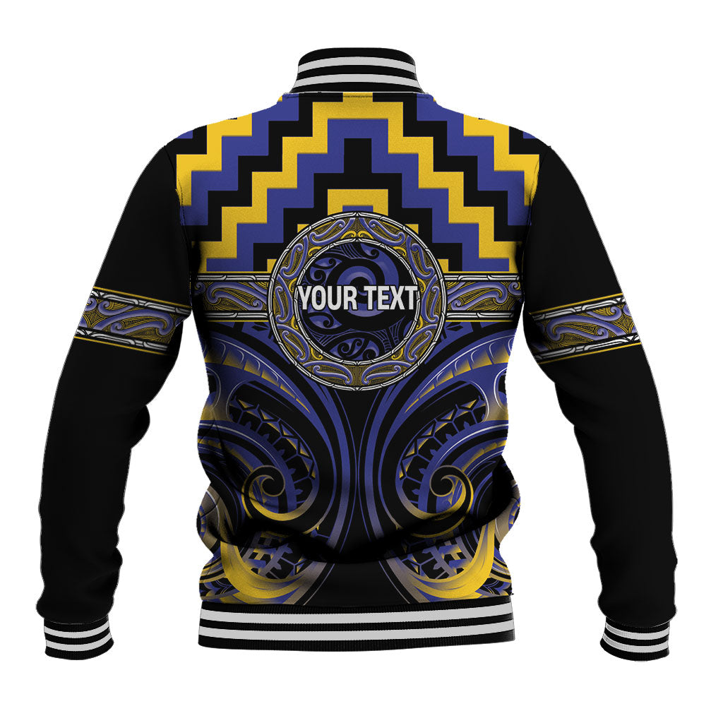 Aotearoa Ngati Raukawa Personalised Baseball Jacket Maori Iwi Poutama Puhoro Tattoo LT14 - Polynesian Pride