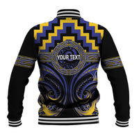 Aotearoa Ngati Raukawa Personalised Baseball Jacket Maori Iwi Poutama Puhoro Tattoo LT14 - Polynesian Pride