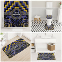 Aotearoa Ngati Raukawa Bathroom Set Maori Iwi Poutama Puhoro Tattoo LT14 - Polynesian Pride