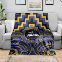 Aotearoa Ngati Raukawa Blanket Maori Iwi Poutama Puhoro Tattoo LT14 - Polynesian Pride